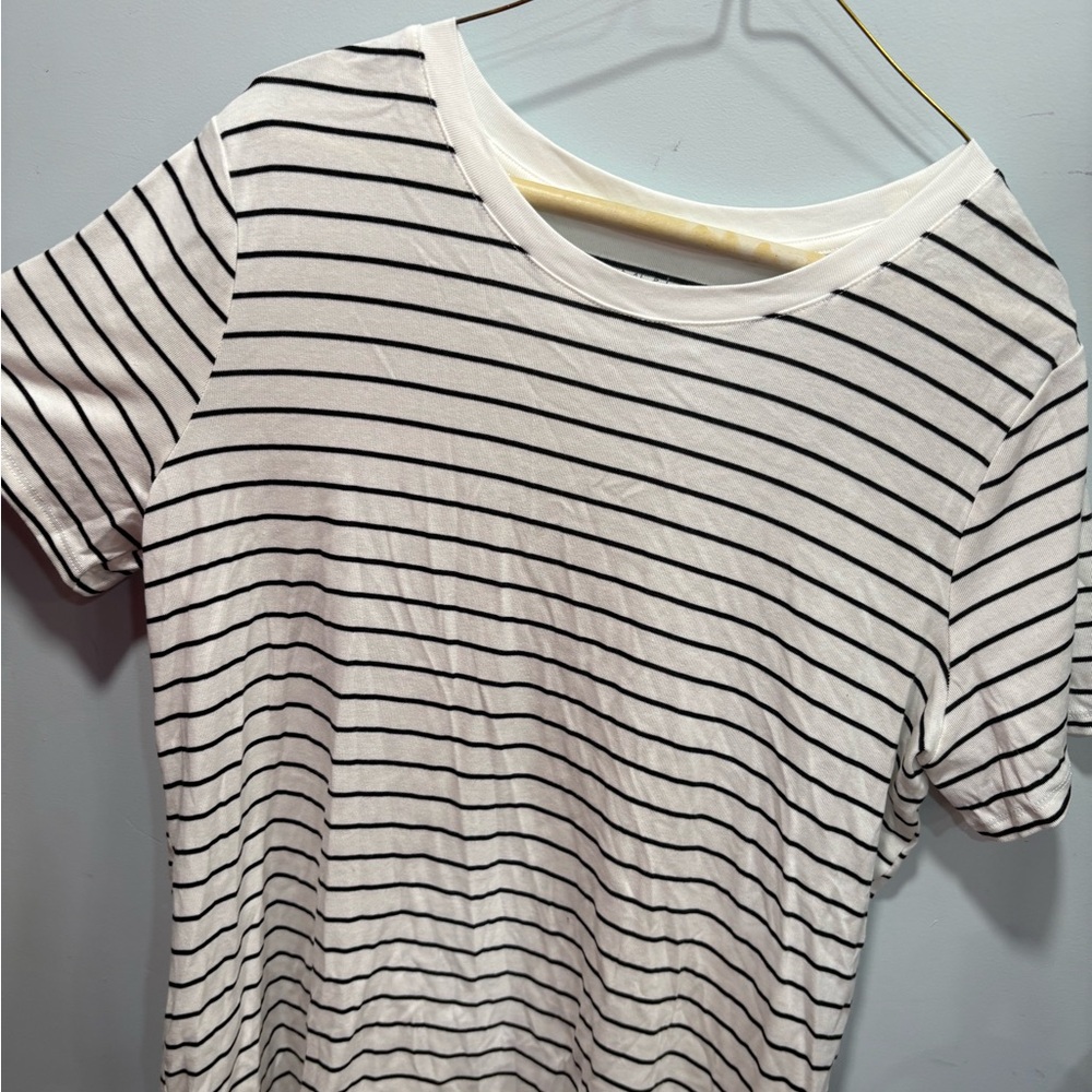 Striped Black and White T-Shirt